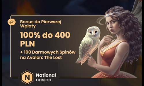 National casino bonus powitalny